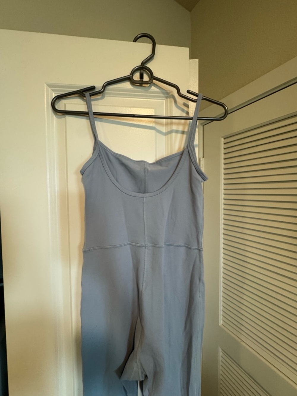 Aritzia Wilfred Light Blue Spaghetti-Strap Jumpsuit - Picture 2 of 4